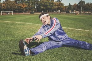 difficult workout - stretching