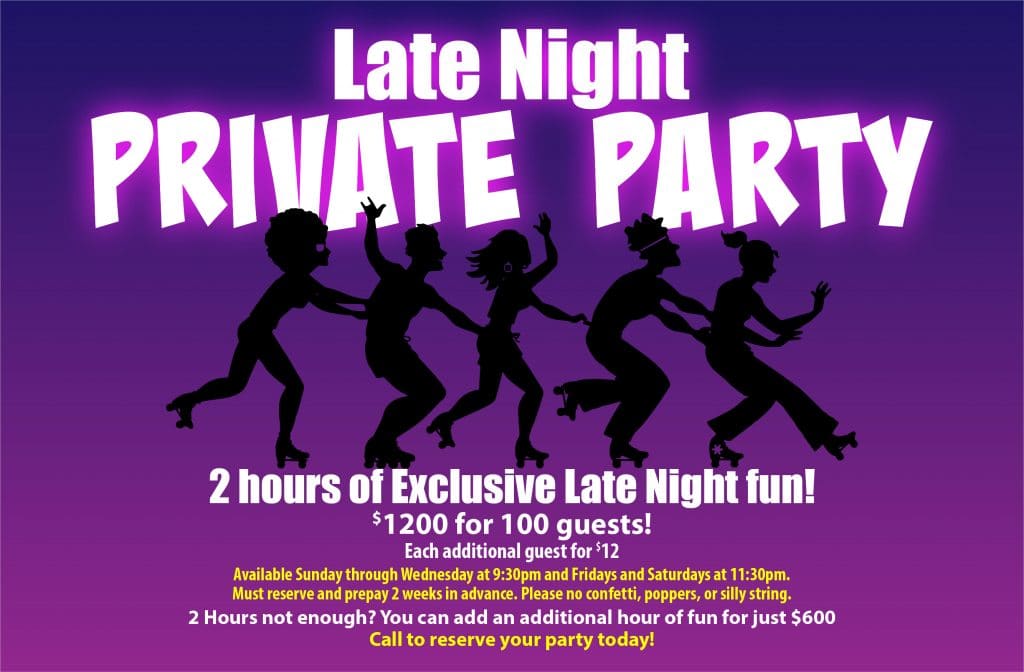 OKC birthday party - 2 hours of exclusive late night fun!